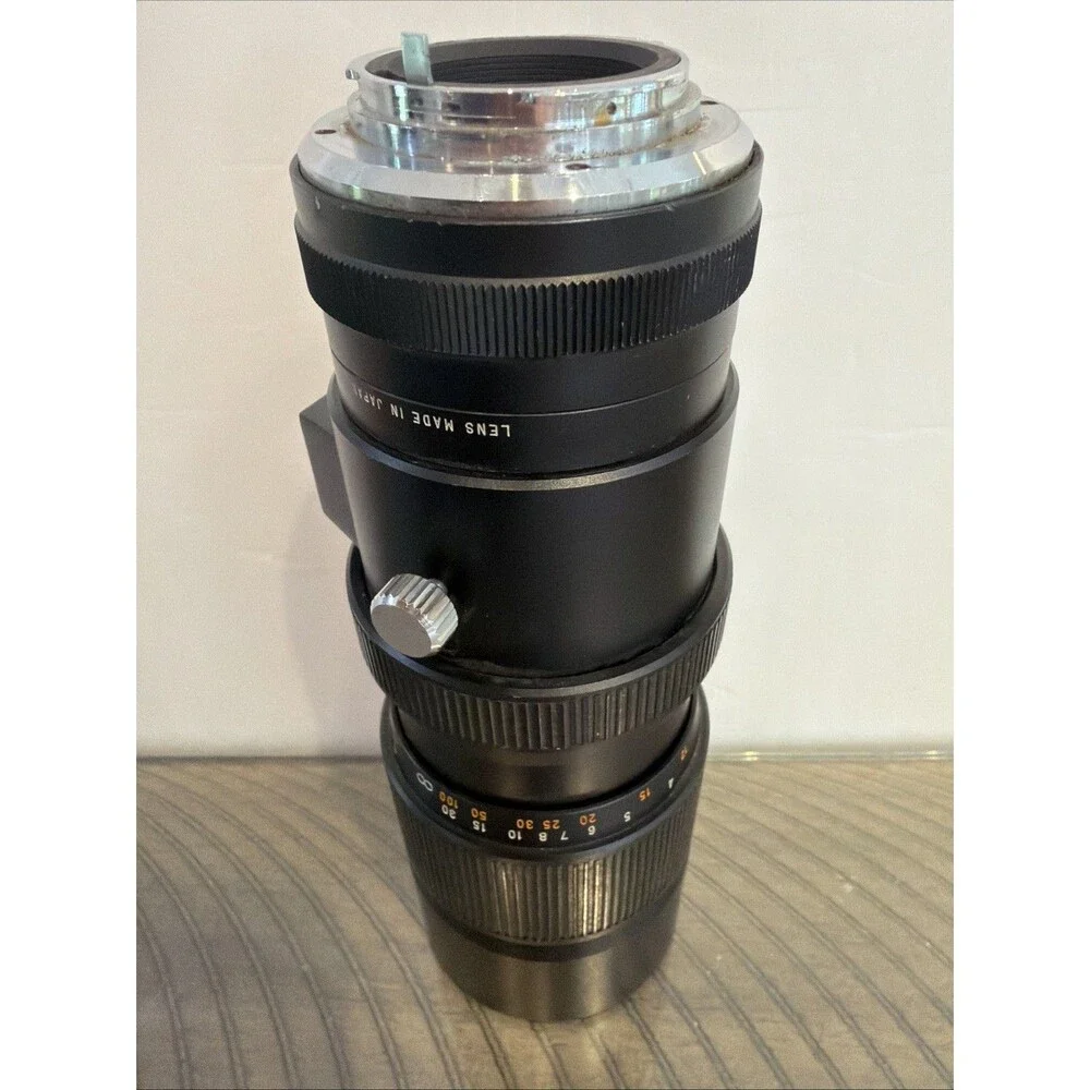 Asanuma Manual Focus Zoom Lens Auto-Zoom 1:4.5 f=80mm-250mm No. 110474